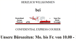 Desktop Screenshot of cec-logistics.de